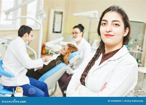 Young Asian Dentist Doctor Stock Image Image Of Doctor 54368695