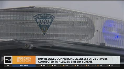 Massachusetts Rmv Revokes Cdls For 26 Drivers Linked To Bribery Scheme