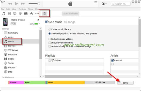 Sync iphone music with itunes. How to transfer music from computer to iPhone with or ...