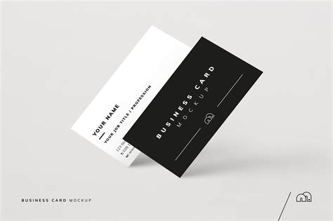 Business Card Mockup Print Templates Creative Market