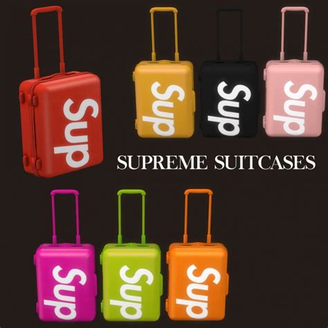 Supreme Suitcases At Leo Sims Sims 4 Updates