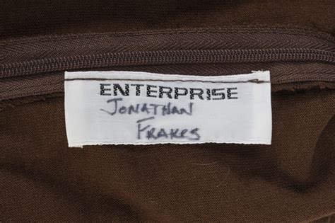 Jonathan Frakes William Riker Maco Combat Uniform From Star Trek