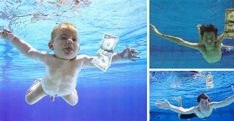 He was only four months old when his father, rick elden, decided to help his close friend, kirk weddle, an underwater photographer, create a timeless album cover for what would become the world's most loved band for years to come. Nirvana Nevermind Baby Now - Ldwtanka