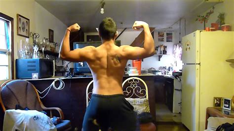 Natural 17 Years Old Bodybuilder Flexing 5 Weeks Out Youtube
