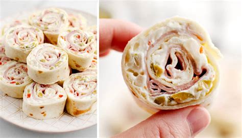 Green Olive And Ham Rollups On Plate Northern Yum