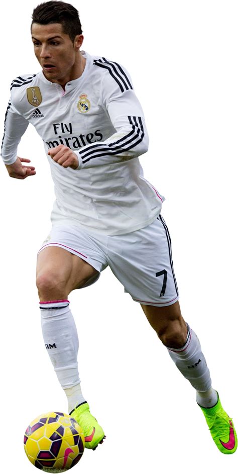 Cristiano Ronaldo With Soccer Ball Png Transparent Background Free