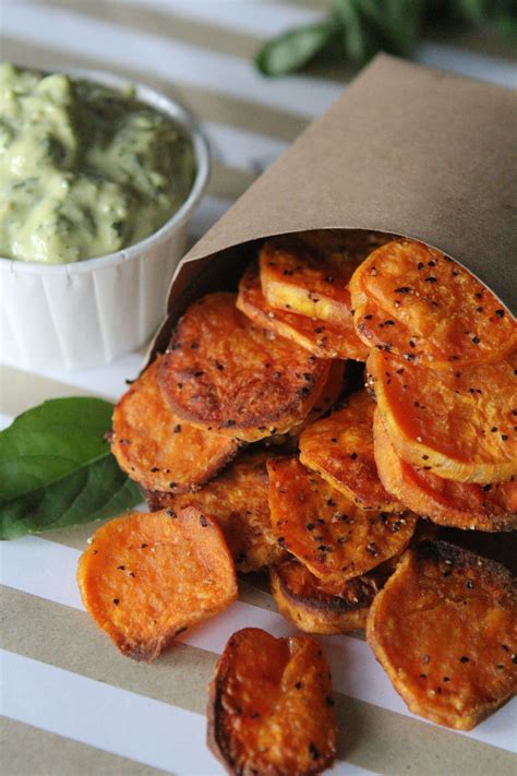 Sweet Potato Chips Dip The Whole Smiths