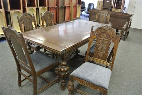 1920s Jacobean Dining Room Set Openheartnecklacesmeaning