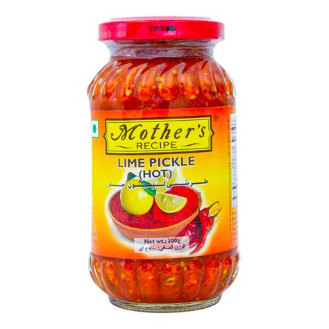 Mothers Recipe Hot Lime Pickle 300g Online At Best Price Pickles Lulu Egypt