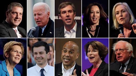 Los Diez Demócratas Que Ya Anunciaron Sus Candidaturas A La Presidencia Estadounidense En 2020