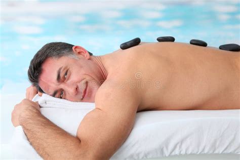 hot stones massage stock image image of laying bodycare 16992079