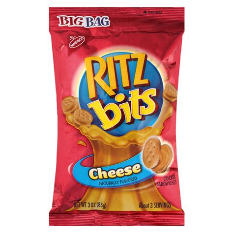 Nabisco Ritz Bits Peanut Butter Bag 3oz 85g Sweets From Heaven