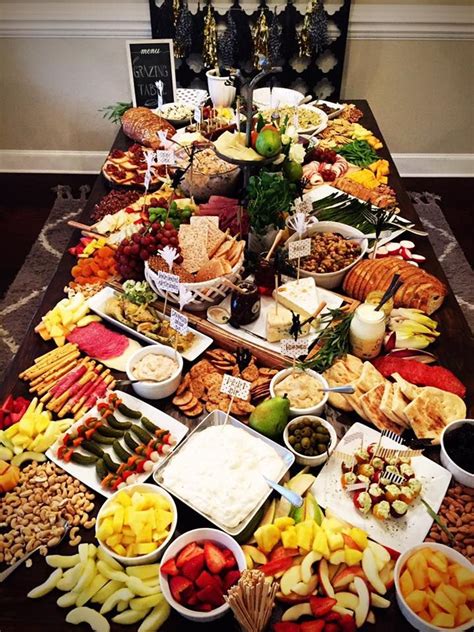 Grazing Table Appetizers Table Cold Meals Buffet Food