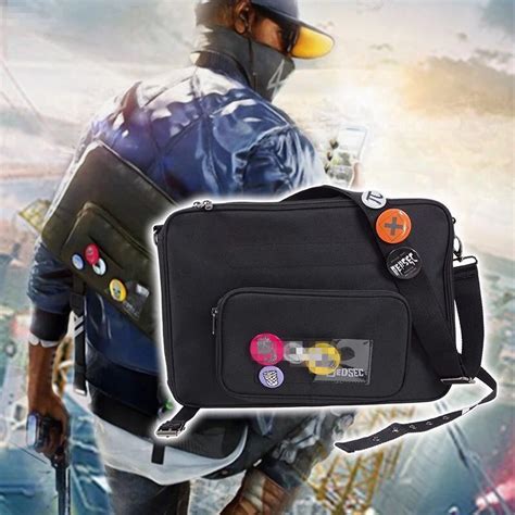 Game Watch Dogs 2 Marcus Holloway Cosplay Bag Cross Body Shoulder