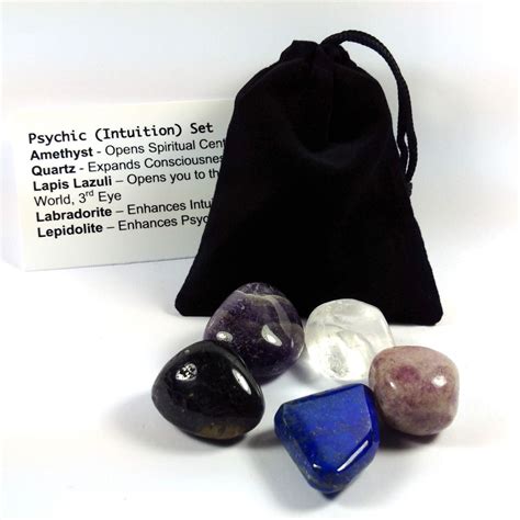 Psychic Intuition Crystal Set Psychic Intuition Psychic Pagan