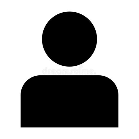 User Icon Vector Male Person Symbol Profile Avatar Sign In Glyph