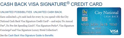Aug 19, 2020 · opening a joint bank account with your child can be a great way to monitor their account activity and help them develop basic money management skills. City National Bank Launches Cash Back Visa Signature Card - 1.5% Cash Back On All Purchases ...