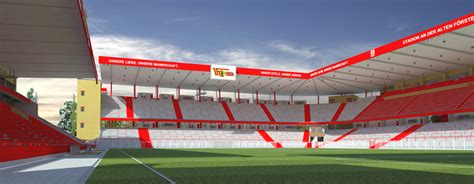 Currently playing in the 22,000 seater stadion an der alten försterei, the club is known for its cult however fans of union berlin gather at the stadium every christmas to sing carols, club anthems and. Union Berlin baut Stadion bis 2020 auf 37.000 Plätze aus ...