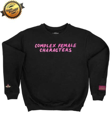 Sudadera Negra Sex Education Complex Female Characters Mediana Gameplanet