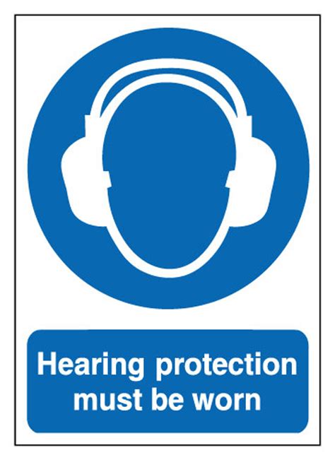 Hearing Protection Must Be Worn Sign Signs 2 Safety
