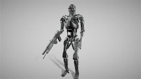 Terminator T 800 Buy Royalty Free 3d Model By Squir3d 7ca13c0
