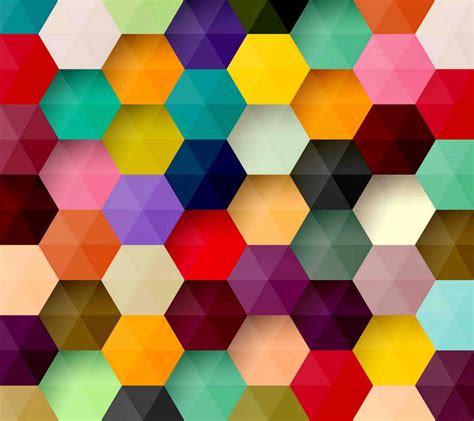 Colorful Geometric Shapes K K Hd Abstract Wallpaper Vrogue Co