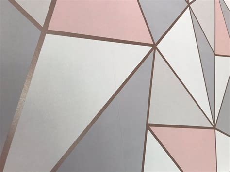 Pink Geometric Wallpapers Wallpaper Cave