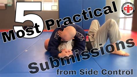 5 Practical Submissions From Side Control Wrist Lock Lapel Choke