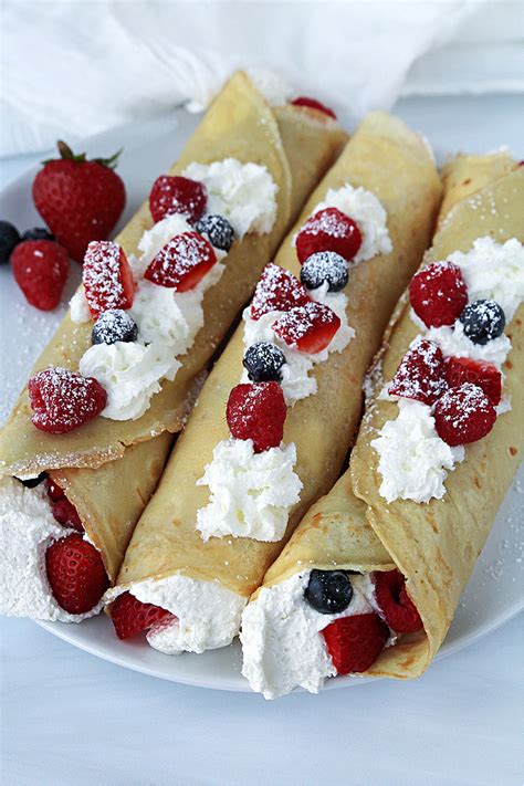 Easy Homemade Crepe Recipe Love To Be In The Kitchen