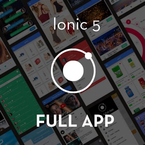 Ionic 5 Full App Starter Save Big And Build Hybrid Apps Faster