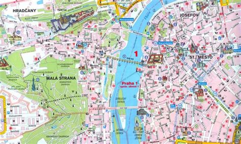 Mapa Turistico De Praga Mapa