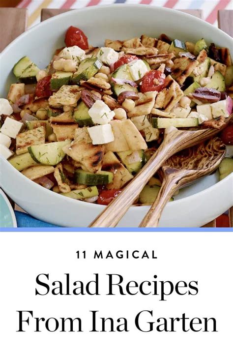 Tossed in a tangy vinaigrette & filled with veggies, it's a sure cookout hit. 11 Magical Salad Recipes from Our Culinary Hero, Ina ...