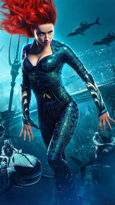 Amber laura heard (born april 22, 1986) is an american actress. Amber Heard as Mera in Aquaman Wallpapers | HD Wallpapers ...