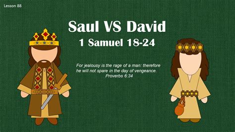 Old Testament Seminary Helps Lesson 88 Saul Vs David 1 Samuel 18 24