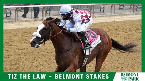 Tiz The Law 2020 The Belmont Stakes Youtube