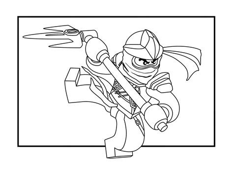 Lego Ninjago coloring pages to download and print for free