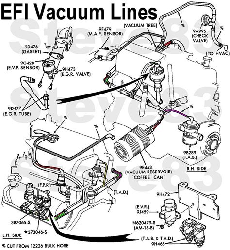 2003 Ford F150 54 Vacuum Line Routing Diagram