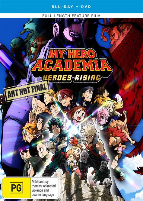 A total of 45019765 downloads have been completed. My Hero Academia the Movie: Heroes Rising Dvd/blu-Ray Combo