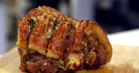 Pork shoulder is a tasty, versatile piece of meat. Roast pork shoulder with crackling | Starts at 60