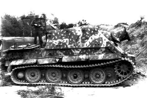 Why is the sturmtiger left out of the game? Sturmtiger in a field applied Hinterhalt-Tarnung. This is ...