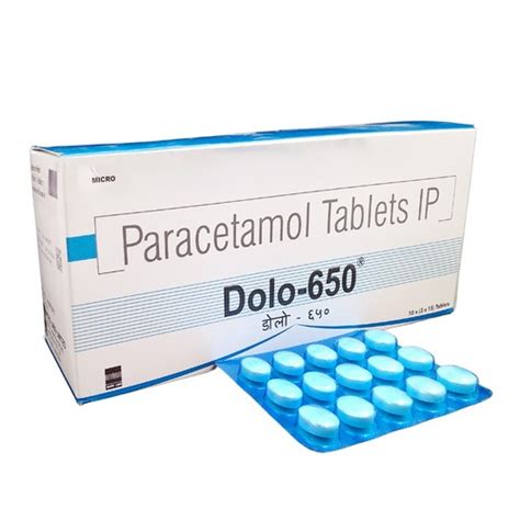 Paracetamol Dolo Mg Tablets Age Group Infants At Best Price In