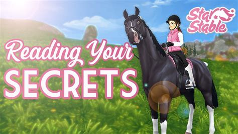 Reading Your Sso Secrets And Training Star Stable Online Youtube