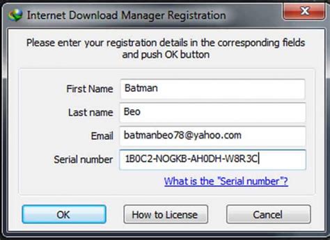 Cara Meregistrasi Idm Internet Download Manager Registration Tanpa