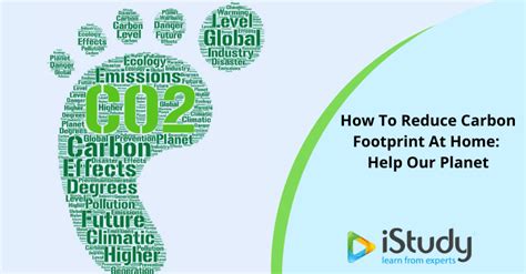 How To Reduce Carbon Footprint At Home Help Our Planet Istudy
