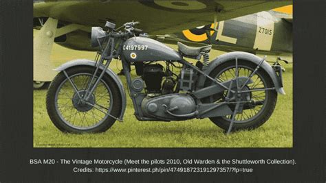 Bsa M20 Top Facts On One Of The Vintage Bikes That Won The War