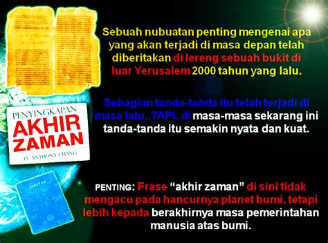 Dalam hadits riwayat ahmad disebutkan, sesunguhnya kalian senantiasa akan berperang. My Life: Tanda-Tanda AKHIR ZAMAN | Kedatangan TUHAN YESUS