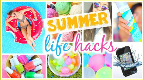 9 Summer Life Hacks Everyone Must Know Youtube