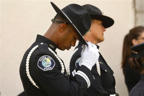 Lapd Officer Fatally Injured During Training Exercise Laid To Rest By