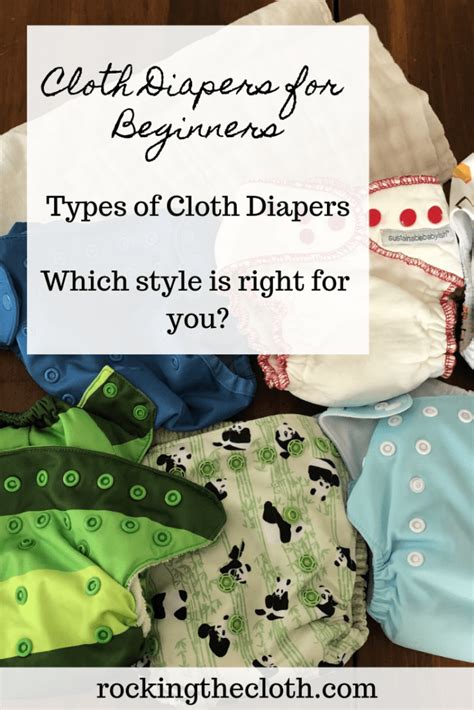 Cloth Diaper Types Styles Of Diapers Rocking The Cloth