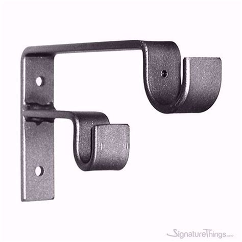 Standard Iron Brackets Iron Curtain Rods Double Rod Curtains
